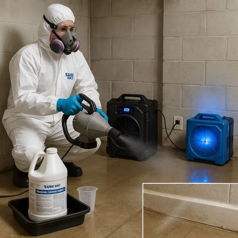Sanitization and Odor Removal process in De Leon, TX